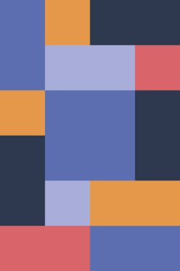 Soyut geometrik grafikler. Modern minimalist tasarım. Vektör illüstrasyonu.