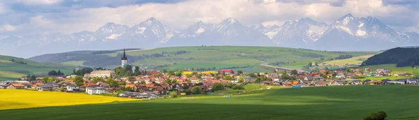 Spissky Stvrtok Município Eslováquia Localizado Distrito Levoca Região Presov Tatras — Fotografia de Stock