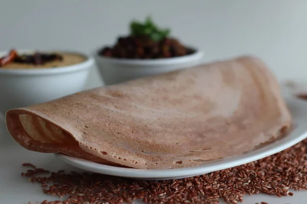 Nasi Navara Ghee Panggang Kerak Renyah Yang Dibuat Dengan Adonan — Stok Foto