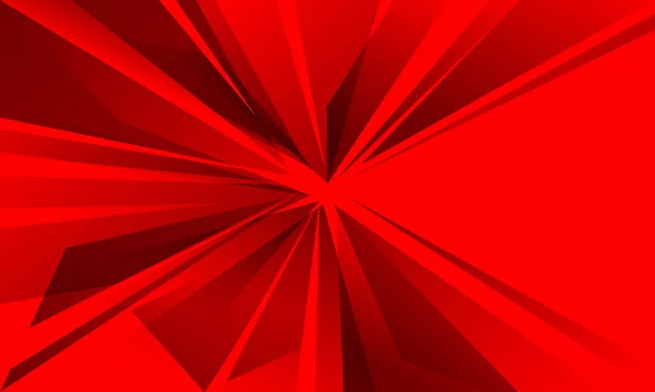 Геометрический Дизайн Направления Движения Красного Зума Использованием Современных Футуристических Технологий — стоковый вектор