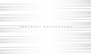Soyut beyaz gri çizgi hız tasarımı modern lüks yaratıcı arkaplan vektörü