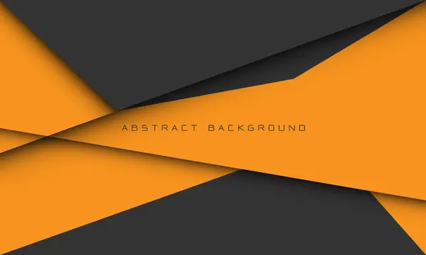 抽象的黄色灰色几何设计现代未来主义创造性背景向量 — 图库矢量图片