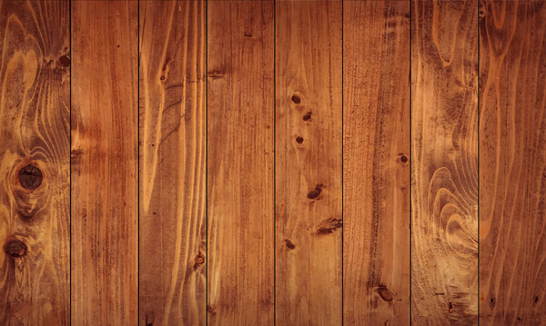Viejo Rojo Marrón Tablones Madera Textura Vector Fondo Madera — Vector de stock
