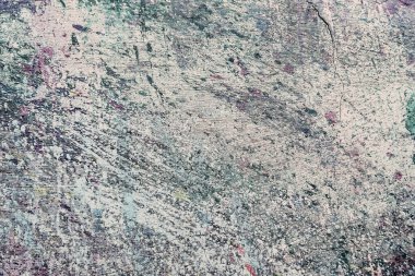 Noktaların görüntüsü ve çok renkli parlak boyalar içeren soyut bir arkaplan. Duvar kâğıdı ve tasarım için kullanılabilir                            