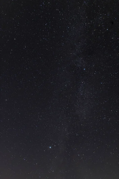Geweldige Nachtelijke Hemel Met Sterren Het Platteland Prachtige Sterrenhemel Melkwegstelsel — Stockfoto