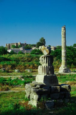18 Haziran 2024 Selçuk İzmir Türkiye. Ephesus Selcuk 'taki Arthem tapınağı