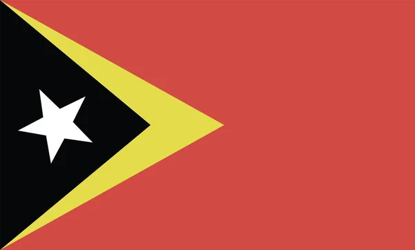 East Timor Flag Design Vectors — Archivo Imágenes Vectoriales