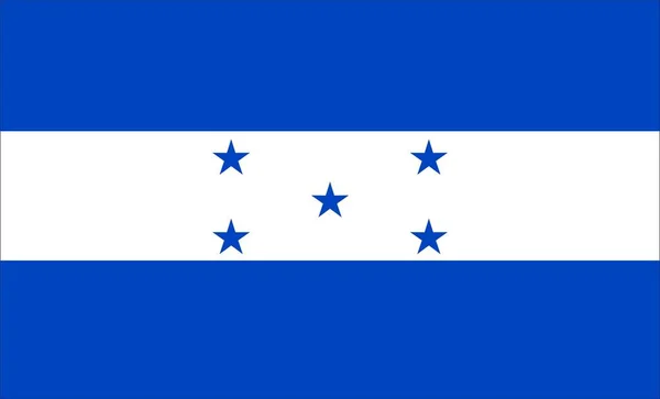 Honduras Flag Design Vectors — Archivo Imágenes Vectoriales