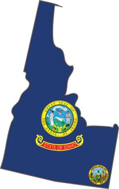 Idaho State ABD Haritası