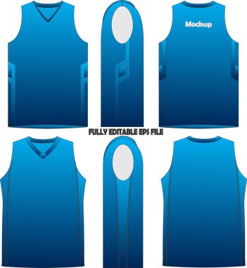 Basketbol Jersey Modelleri Vektörleri