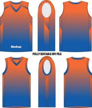 Basketbol Jersey Modelleri Vektörleri