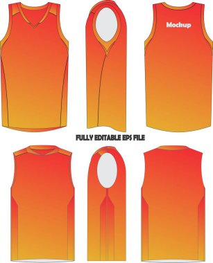 Basketbol Jersey Modelleri Vektörleri