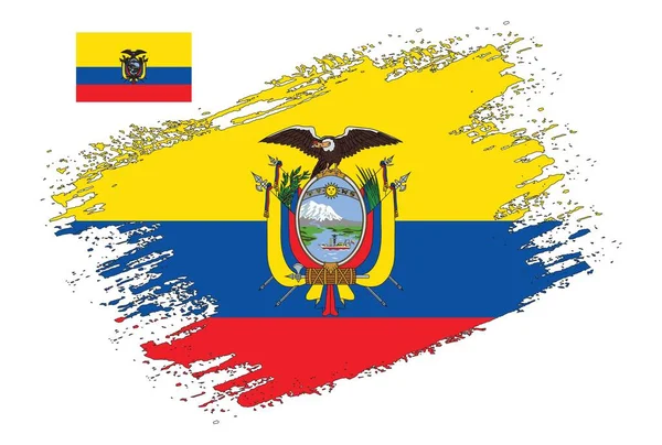 Вектор Флага Эквадора — стоковый вектор