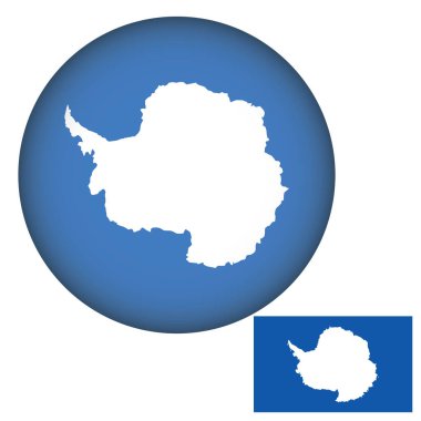 Antarktika Bayrak Yuvarlak ŞekliName 