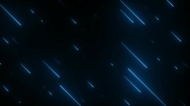 Starfall Neon Hareketi Sonsuz Kusursuz Arkaplan Video Obs Kaplaması ve Akış Kaplaması