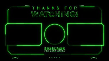 Youtube Uç Ekran Kaplaması Arkaplanı