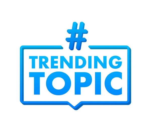 Trending Σήμα Εικονίδιο Θέμα Έτοιμο Για Χρήση Στο Σχεδιασμό Ιστοσελίδων — Διανυσματικό Αρχείο