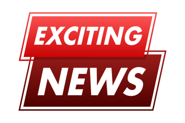 Heyecan verici haberlerle el ele tutuşan megafon. Megafon bayrağı. Web tasarımı. hisse illüstrasyonu.