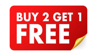 2 alana 1 bedava, indirim etiketi, afiş tasarım şablonu. hisse illüstrasyonu