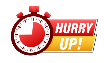 Acele et Etiket, sınırlı teklif. Geri sayım afişi. Son dakika teklifi. hisse illüstrasyonu