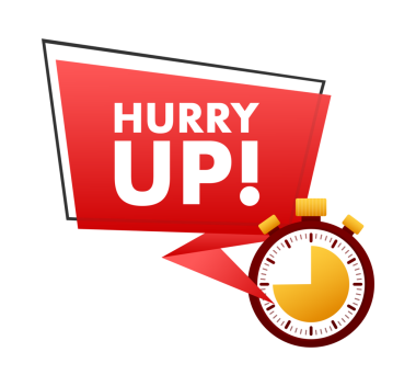 Acele et Etiket, sınırlı teklif. Geri sayım afişi. Son dakika teklifi. hisse illüstrasyonu