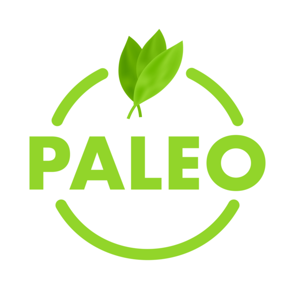 Paleo diet sign, label. Diet menu. Clean Eating Concept.  stock illustration