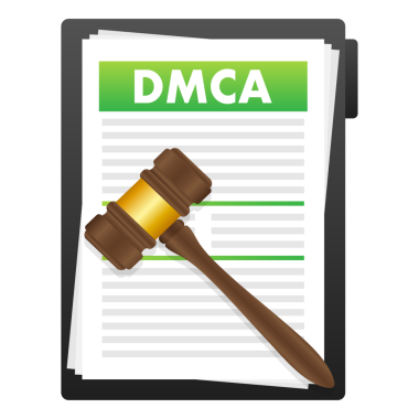 DMCA - Dijital Milenyum Telif Hakları Yasası. Metin yazarı ve serbest yazar. Fikri mülkiyet. hisse illüstrasyonu