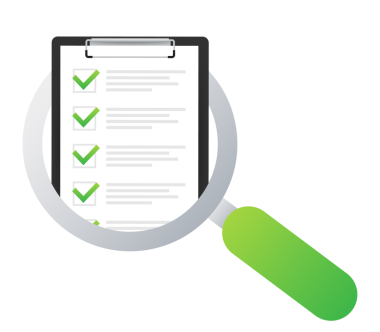 Değerlendirmeli pano kontrol listesi. Kullanıcı tecrübesinin değerlendirilmesi. hisse illüstrasyonu