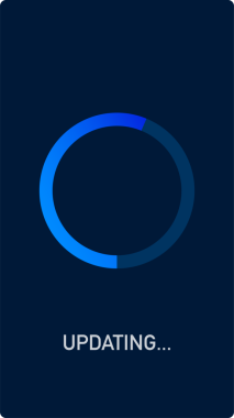 Sistem yazılım güncellemesi, veri güncellemesi veya ekrandaki ilerleme çubuğuyla senkronize et. Stok İllüstrasyonu