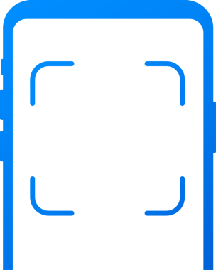 Ödeme için tarama yap. Detay, teknoloji ve iş kavramı için QR kodunu kağıt üzerinde taramak için akıllı telefon. resimleme.