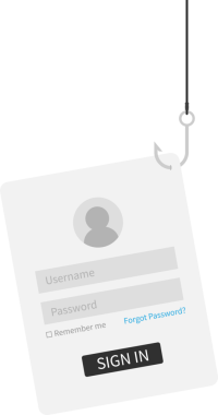 İnternet korsanlığı, hacklenen giriş ve şifre. hisse illüstrasyonu.