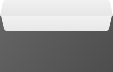 DL Zarflar ön ve arka görünüm modelleri. hisse illüstrasyonu.