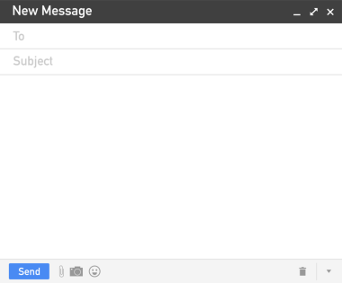 E- posta şablonu. Boş e- posta tarayıcı penceresi. Posta iletisi web sayfası çerçevesi. hisse illüstrasyonu.