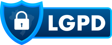 LGPD, Brezilya Veri Koruma Dairesi DPA. Lei Geral de Prote o de Dados. hisse illüstrasyonu