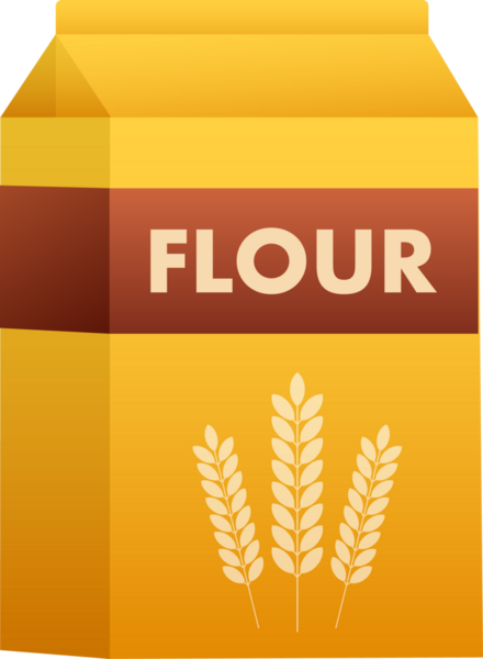 Flour pack icon. Feed bag, Bread flour.  stock illustration