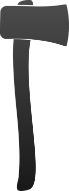 Kırsal kesimde Forester Baltası. Marangoz aletleri kırpılır. hisse illüstrasyonu