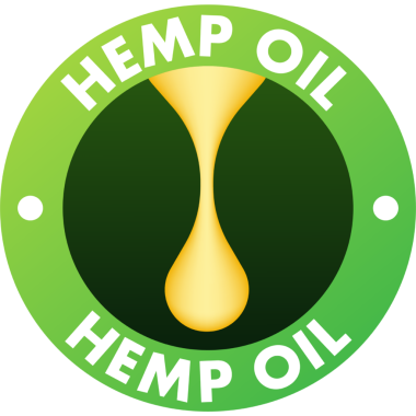 Tasarım. Gerçekçi düz kenevir yağı tasarımı. Web pankartı.