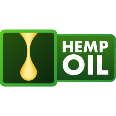 Tasarım. Gerçekçi düz kenevir yağı tasarımı. Web pankartı.