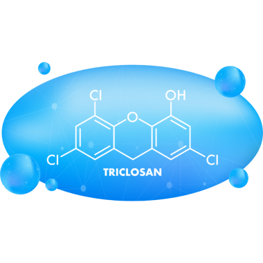 Triklosan formülü. Triklosan formül, her amaç için harika tasarım..