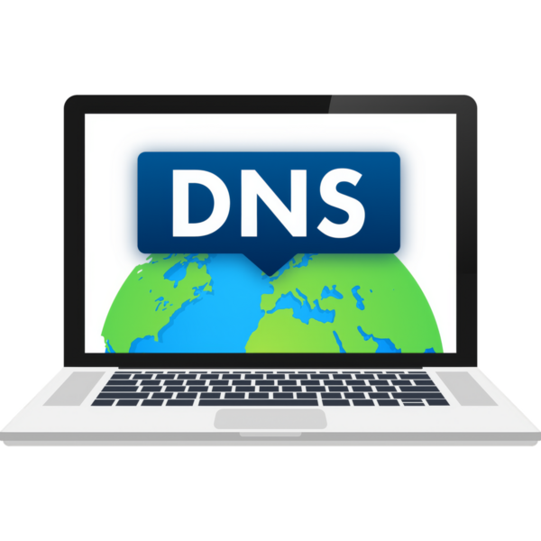 Система доменных имен DNS. Концепция глобальной сети связи. Концепция веб-поиска. иллюстрация