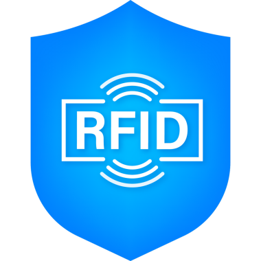 RFID Radyo Frekans Kimliği. Teknoloji konsepti. Dijital teknoloji. hisse illüstrasyonu.