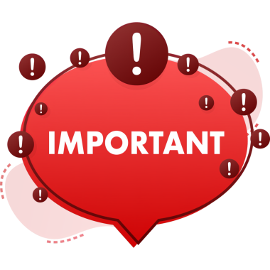 Kırmızı etikete yazılmış önemli bir şey. Reklam tabelası. hisse illüstrasyonu