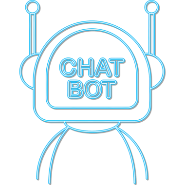 Robot neon ikonu. Robot tabela tasarımı. Chatbot sembolü konsepti. Ses destek robotu. Çevrim içi destek robotu