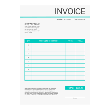 Faturalı kartvizit. Müşteri hizmetleri konsepti. Çevrimiçi ödeme. Vergi ödemesi. Fatura şablonu. hisse illüstrasyonu