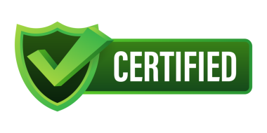 Beyaz arka planda izole edilmiş onaylı etiket. hisse illüstrasyonu