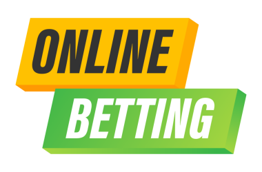 Çevrimiçi bahis. Mobil uygulama tasarımı için beyaz arkaplan üzerine kırmızı bahisli düz web pankartı. hisse illüstrasyonu