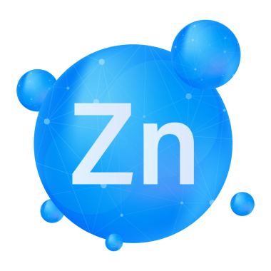 Zn, çinko sağlık hizmetleri tasarımı için. Vitamin kompleksi. Sağlık sigortası konsepti. Yemek konsepti. Organik gıda ikonu. hisse illüstrasyonu.