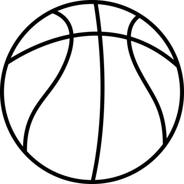 Spor, rekabet ve atletizmi temsil eden klasik basketbol sahası sanatı