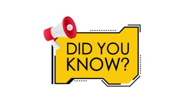 Megafonlu sarı konuşma balonu dinamik animasyondaki canlı yeşil ve beyaz arka planlara karşı 