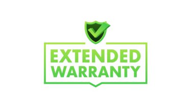 Üzerinde kontrol işareti olan yeşil kalkan, uzun garantiyi simgeliyor, beyaz ve mavi arka planda görünüyor.